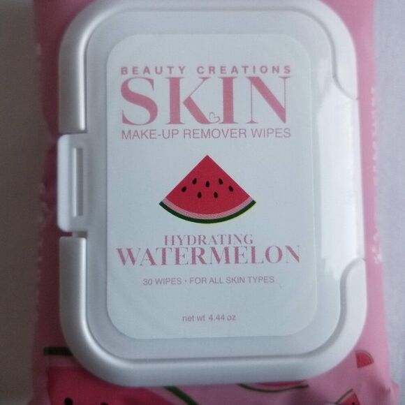 Beauty Creations Cosmetics - Skin Make-Up Remover Wipes Hydrating Watermelon - Picture 4 of 5